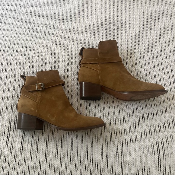 Rag & Bone Walker Suede Buckle Boots - Picture 4 of 12